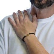 PULSERA OLIMPIADAS GOLD BROWN