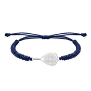 PULSERA PÁDEL TRENZADA SILVER BLUE