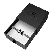 PULSERA BICICLETA BLACK GREY