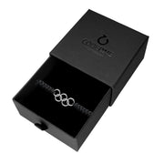 PULSERA OLIMPIADAS SILVER BROWN