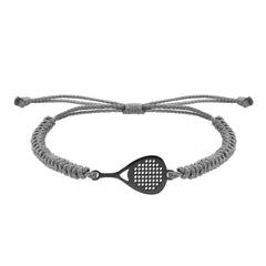 PULSERA PÁDEL TRENZADA GREY AND BLACK