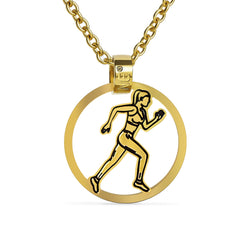 COLGANTE RUNNER GIRL