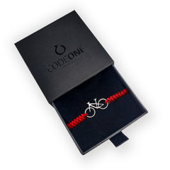 PULSERA MONTAIN BIKE BLACK Y WHITE